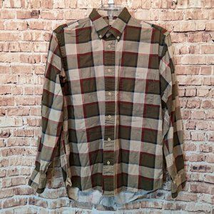 Trader Bay Plaid Button Down Size Small